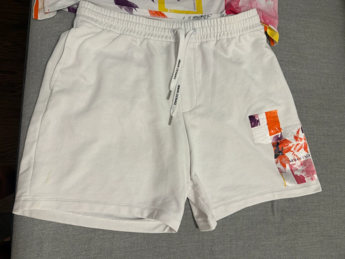 Armani Exchange White Shorts - photo 2
