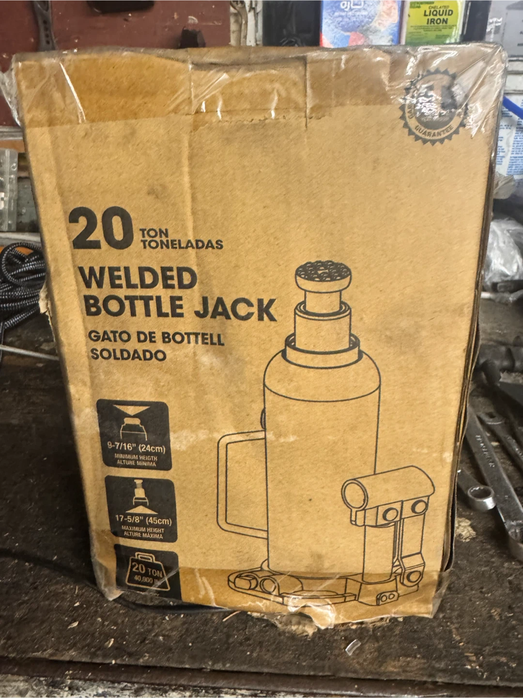 TORIN 20 Ton Welded Bottle Jack - photo 2