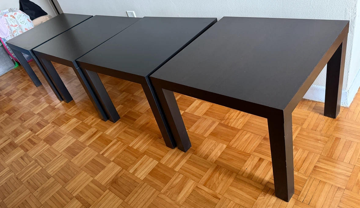 IKEA LACK Side Tables (Set of 6)