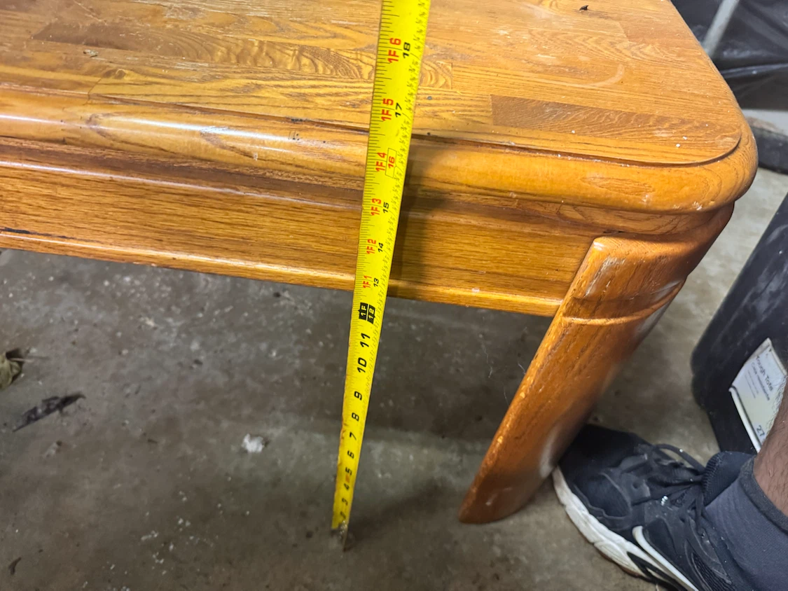 Wooden Coffee Table - photo 2