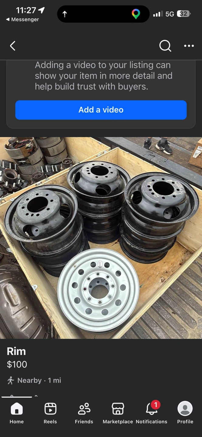 Set of Truck Rims