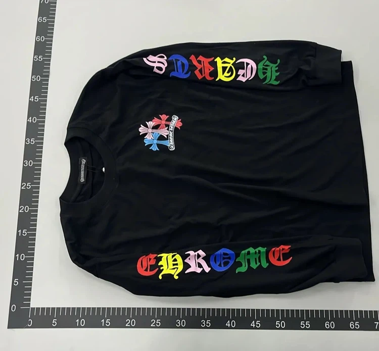 Chrome Hearts Long Sleeve T-Shirt - Black - Size M
