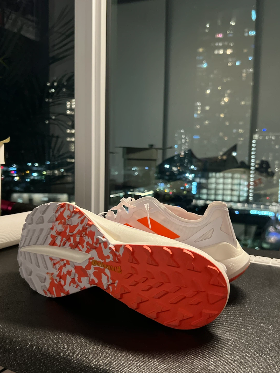 Adidas Terrex Agravic Speed Trail Running Shoes White Orange - photo 2