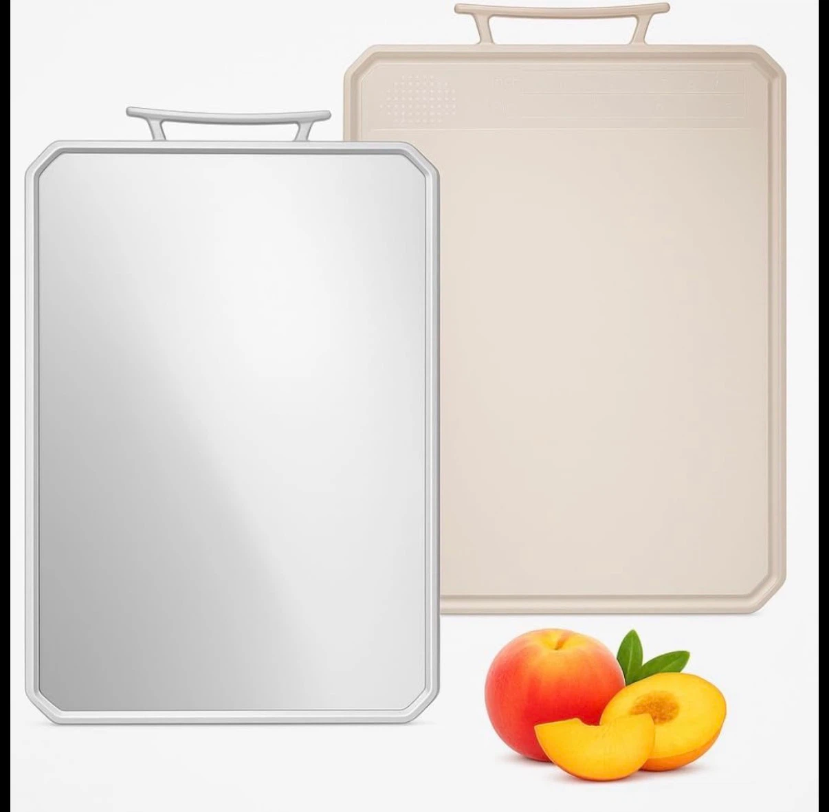 New Double-Sided Cutting Board (Stainless Steel & Wheat Straw) - photo 4