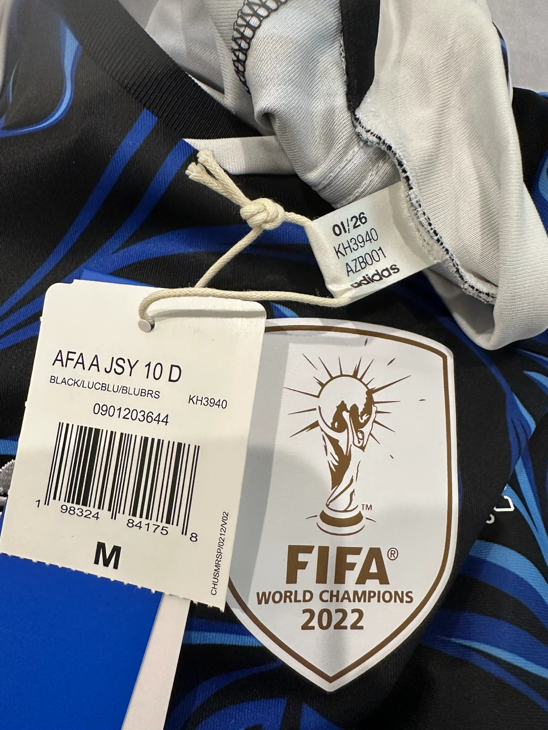 Adidas Argentina Messi World Cup 2026 away fan versión  Size M