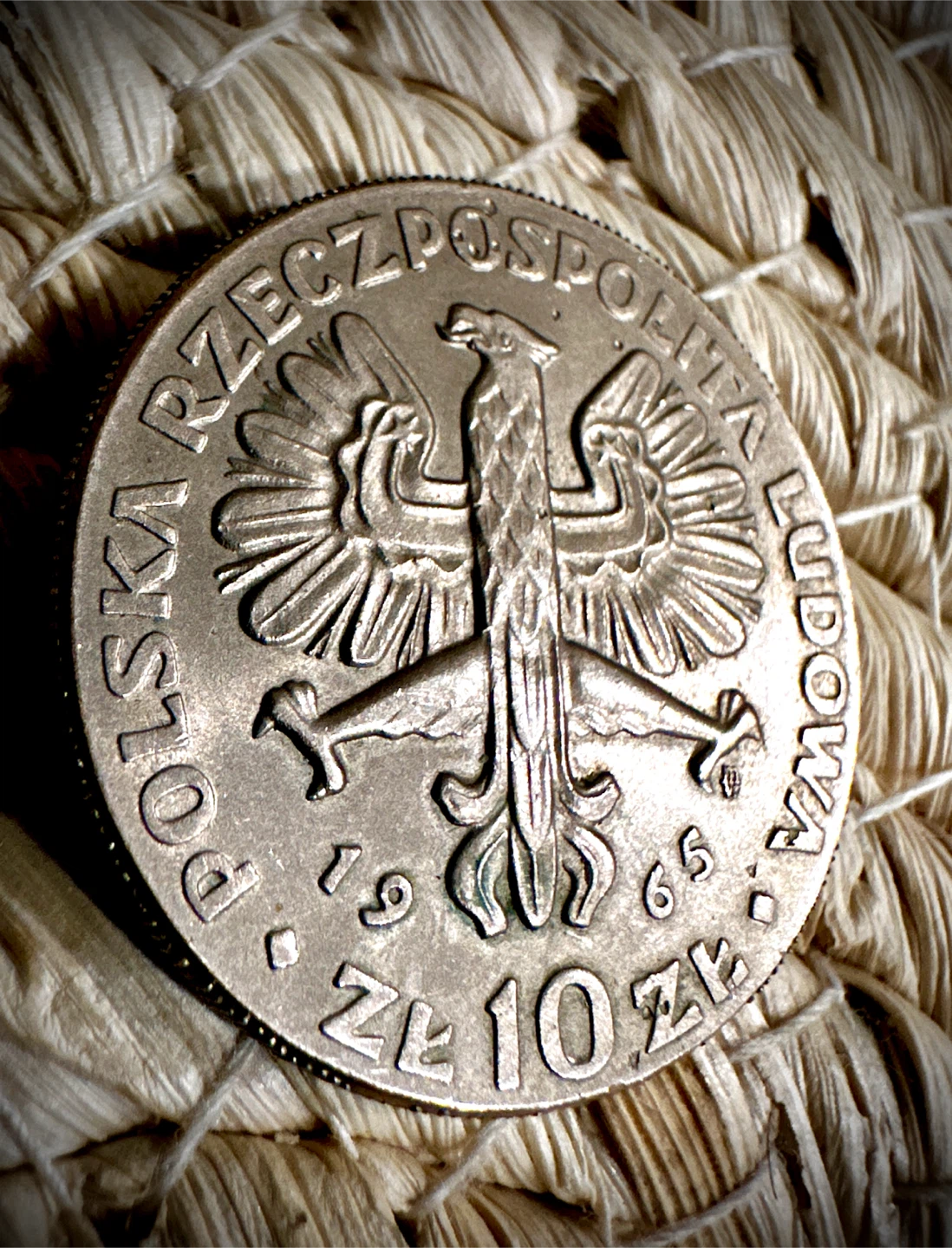 1965 Poland 10 Zlotych Coin - photo 2