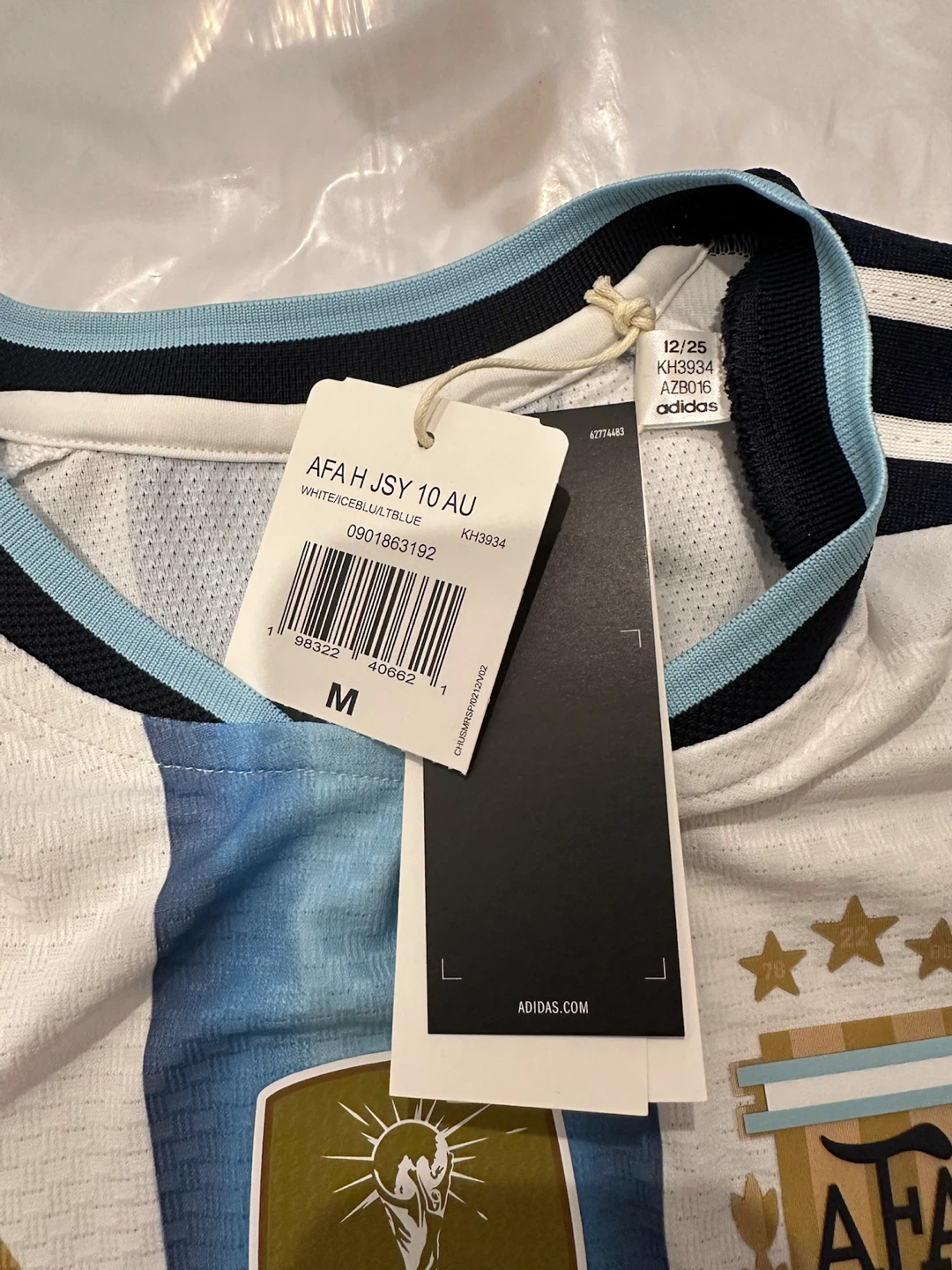 Argentina Messi 10 Jersey