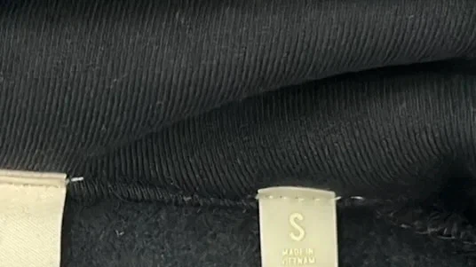 Black Fear of God Essentials Zip-Up Hoodie - photo 3