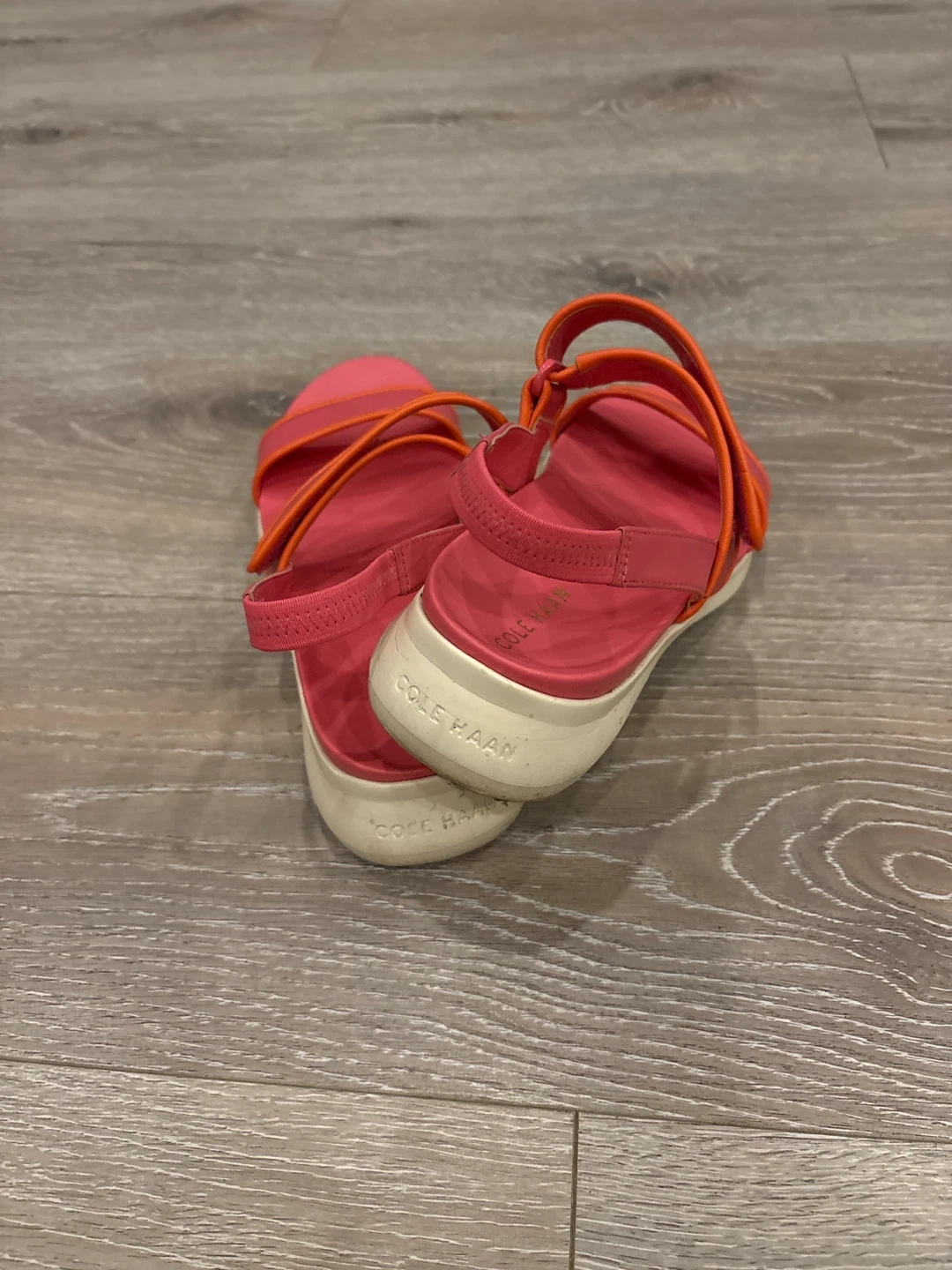 Cole Haan Pink & Orange Strap Sandals - photo 5