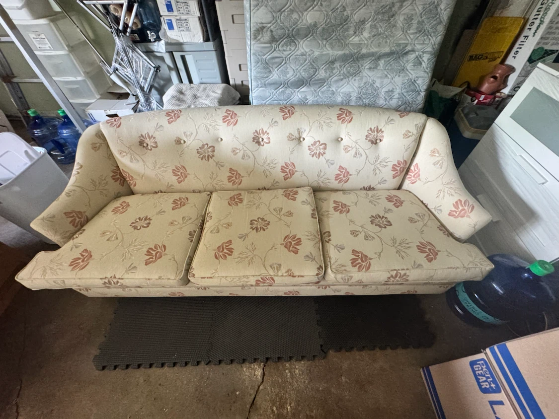 Floral Print Sofa - photo 4