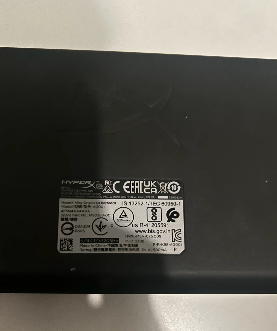 HyperX Alloy Origins 60 Keyboard - photo 3