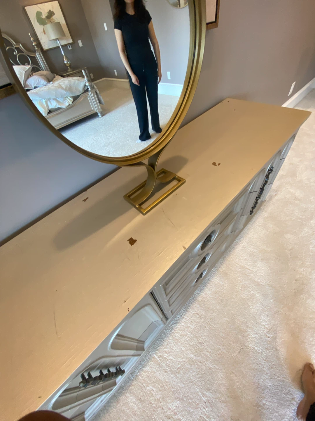Vintage Dresser with Mirror - photo 2