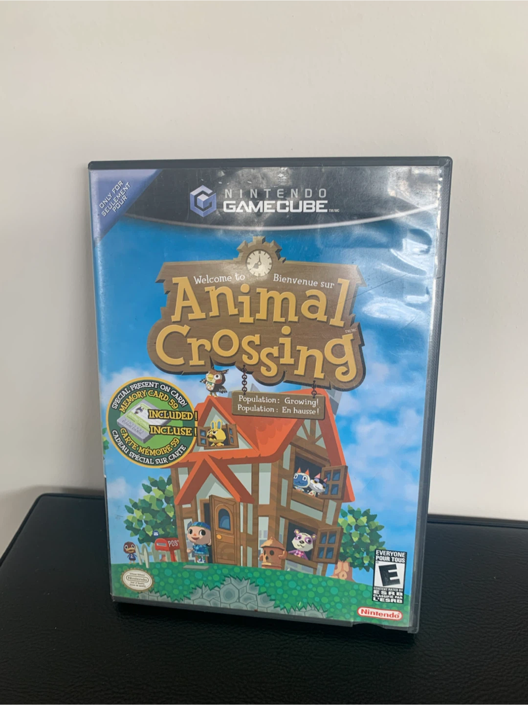 Nintendo Animal Crossing GameCube W/ Memory Card