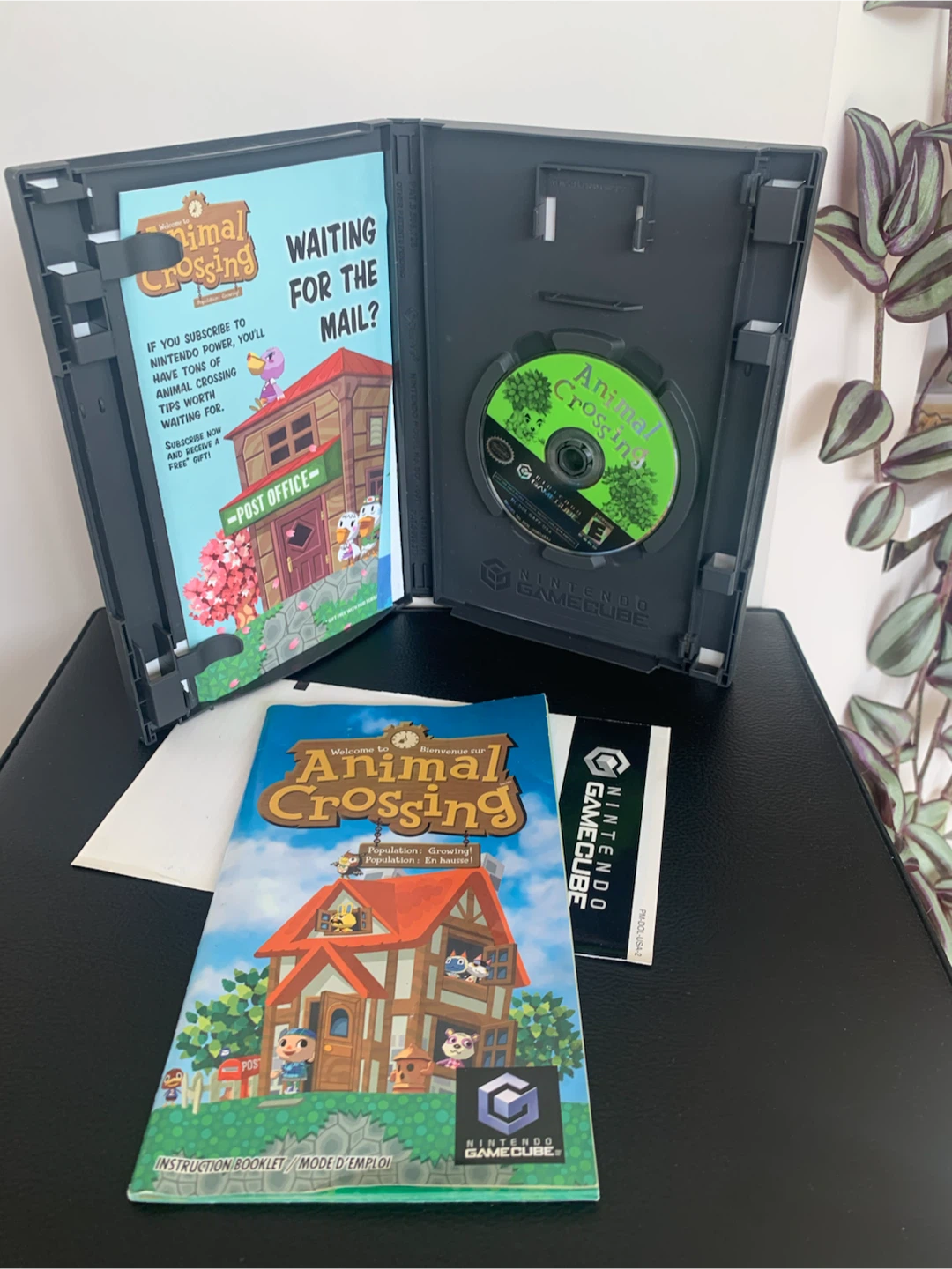 Nintendo Animal Crossing GameCube W/ Memory Card - photo 2