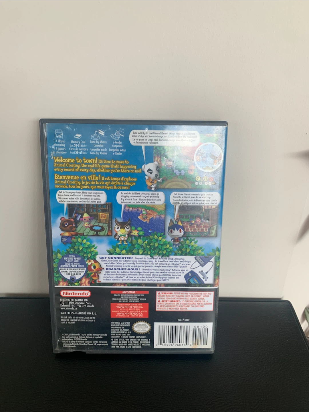 Nintendo Animal Crossing GameCube W/ Memory Card - photo 4