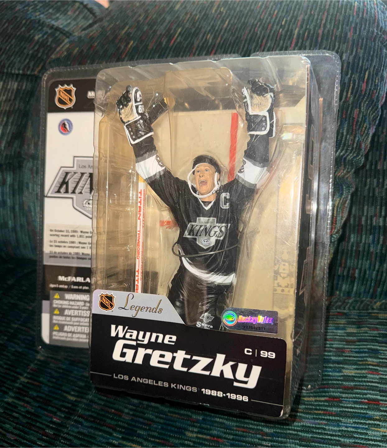 WAYNE GRETZKY - RARE McFARLANE NHL LEGEND - photo 3
