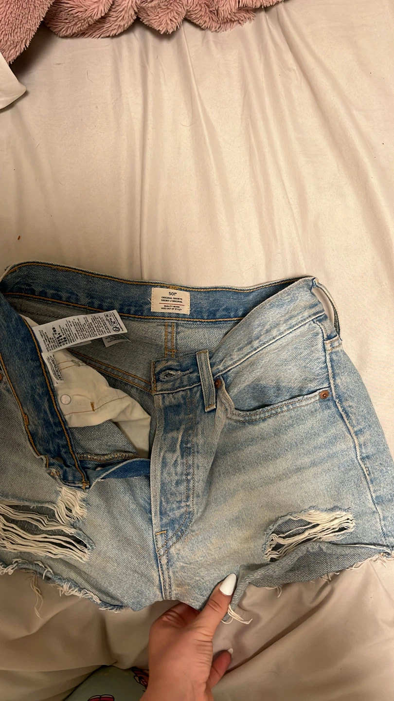 Levi's 501 Denim Cutoff Shorts