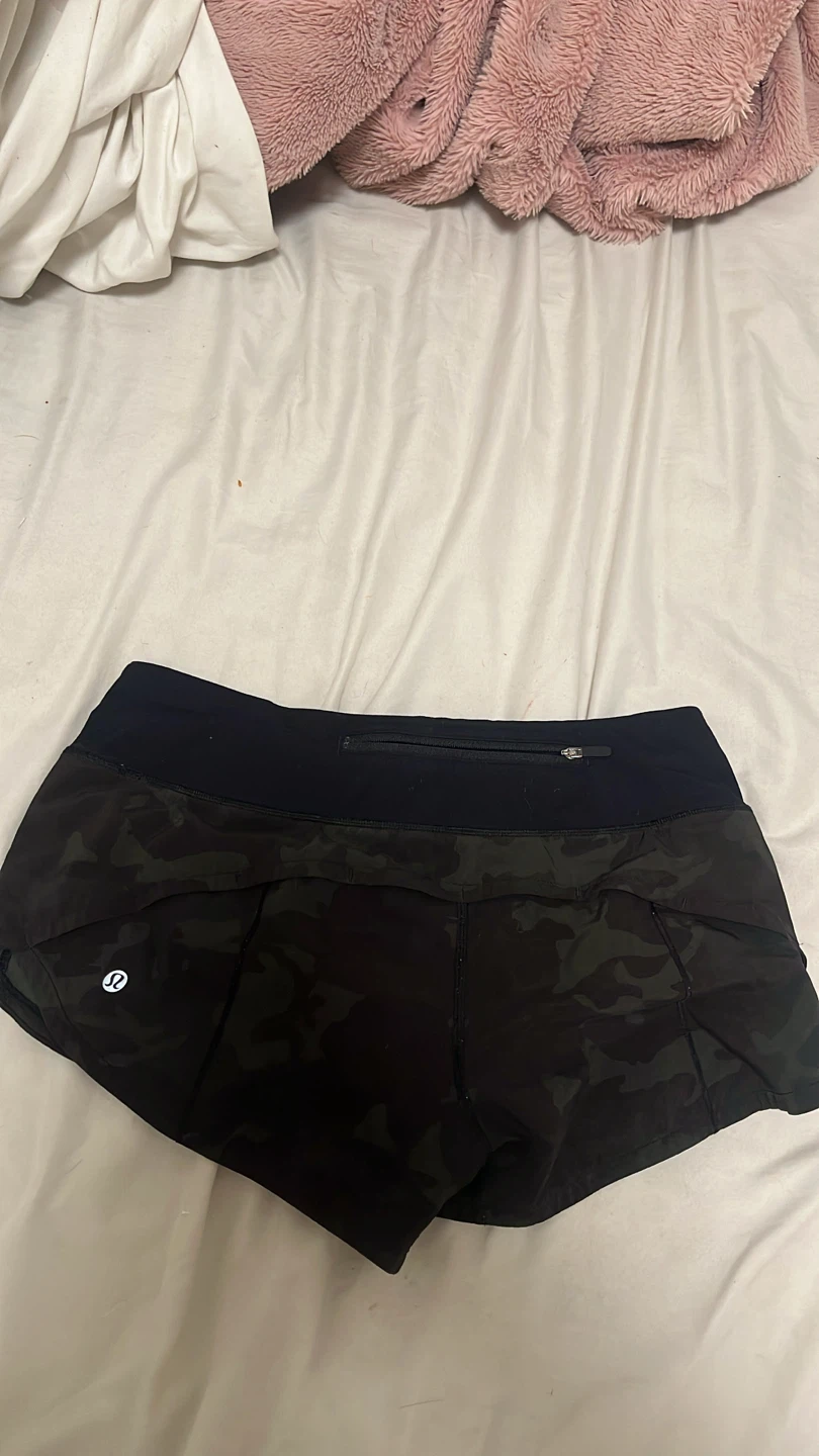 Lululemon Camo Running Shorts