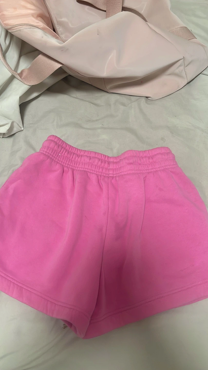 Nike Pink Fleece Shorts - photo 3