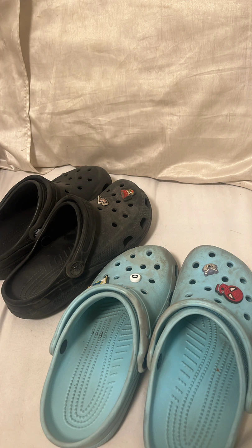 Crocs Clogs - Blue and Black