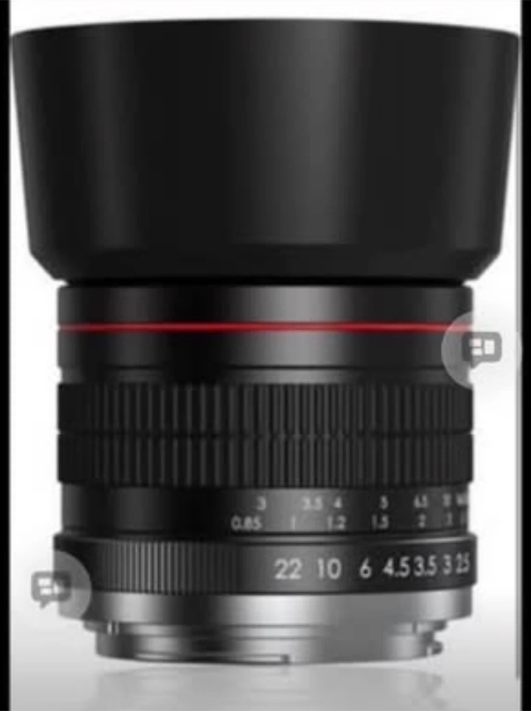 85mm F1.8 Manual Focus Camera Lens - photo 2
