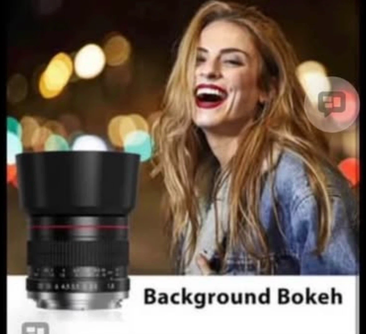 85mm F1.8 Manual Focus Camera Lens - photo 4
