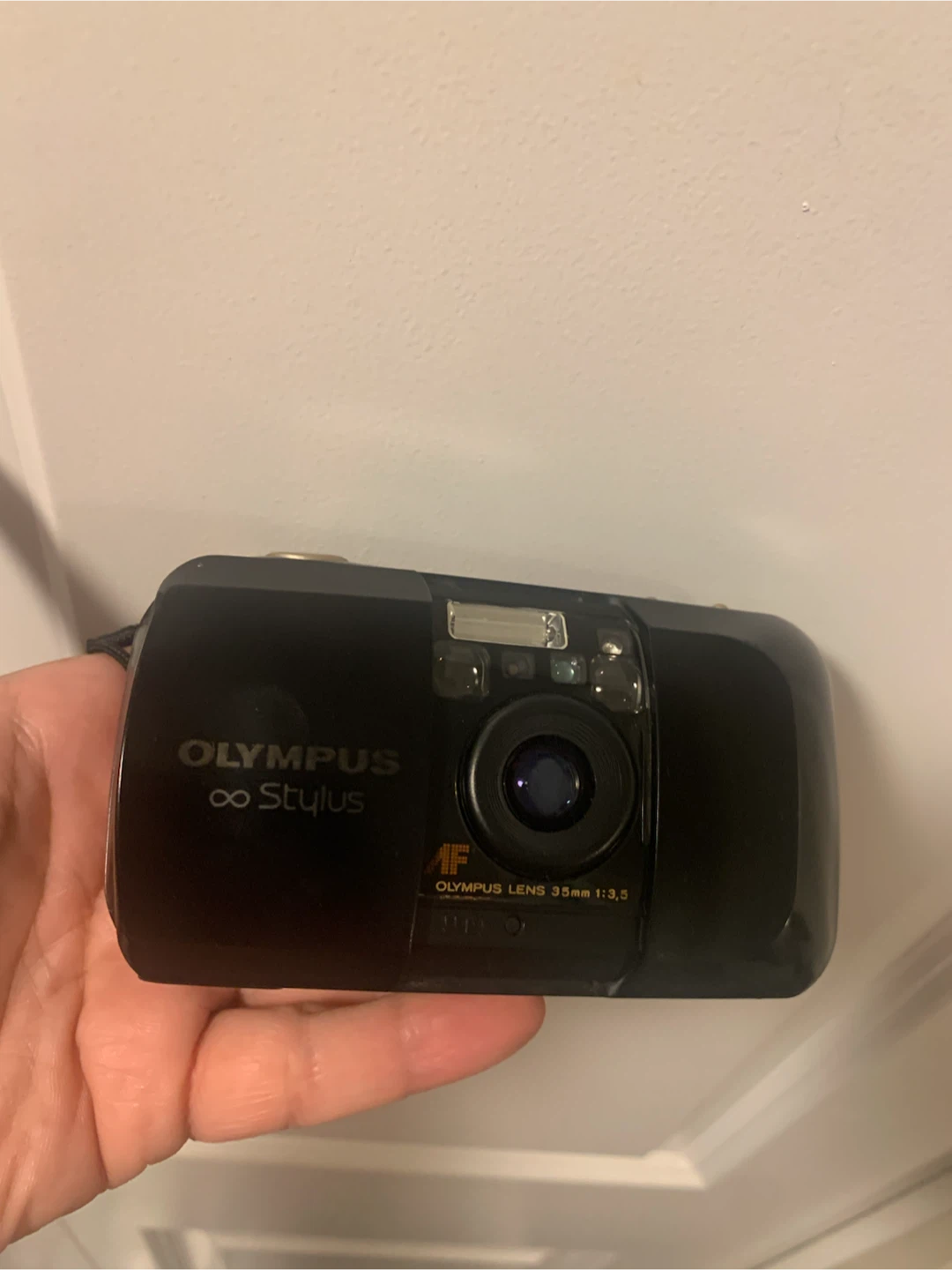 Olympus ∞ Stylus Black Gold 35mm Film Camera