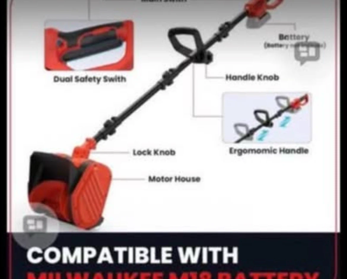 Snow Joe Cordless Electric Snow Thrower (Battery Not Included) - photo 5