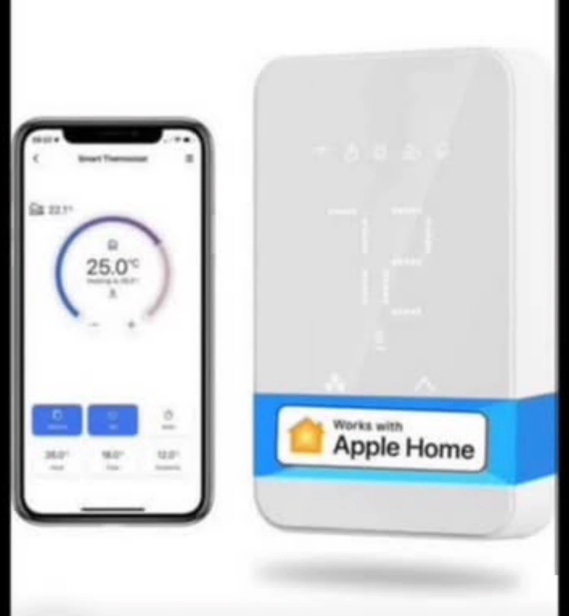 Meross Smart Wi-Fi Thermostat Controller for Electric Heating - photo 3