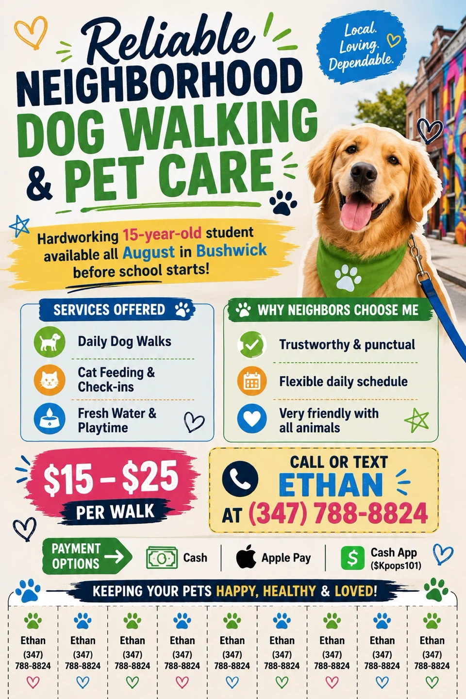 Dog Walking & Pet Care Services