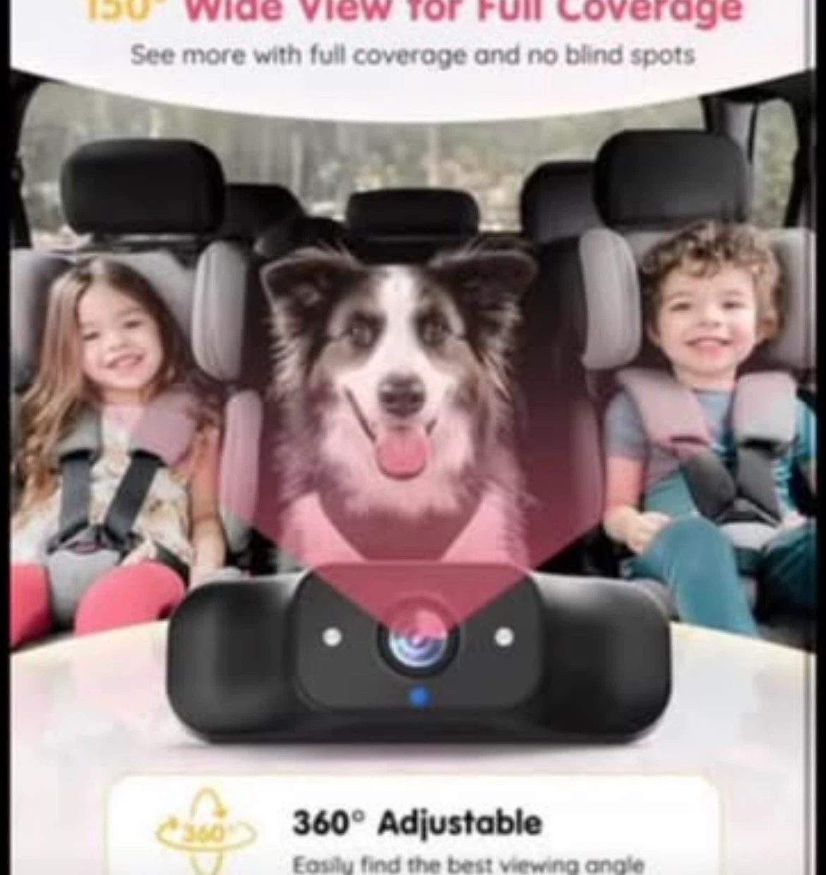 Luckview Baby Car Camera Monitor - photo 4