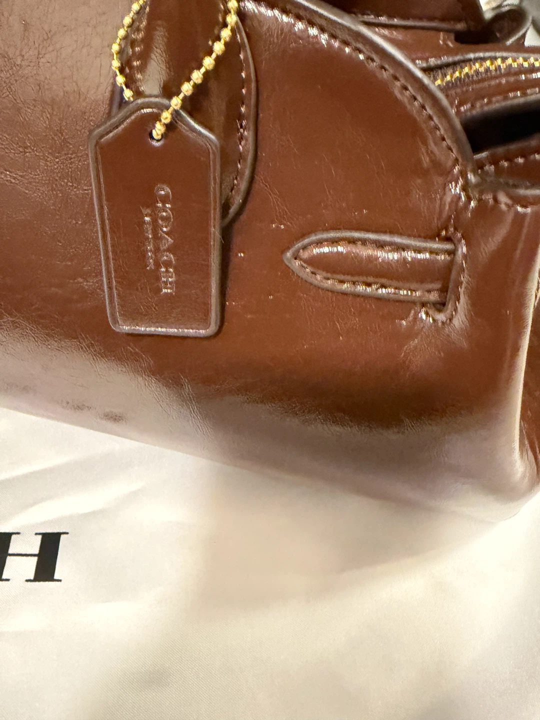 Coach empire Brown Leather Handbag - photo 3