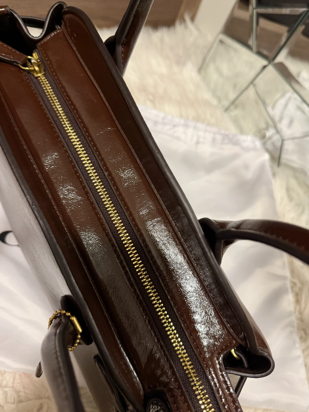 Coach empire Brown Leather Handbag - photo 4