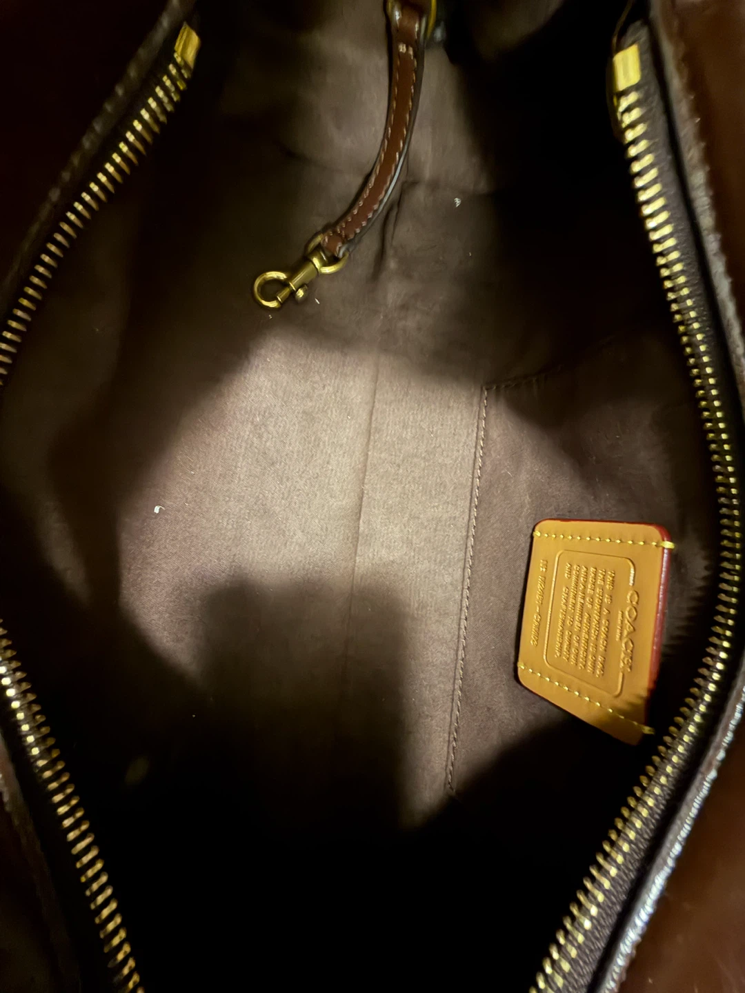 Coach empire Brown Leather Handbag - photo 5