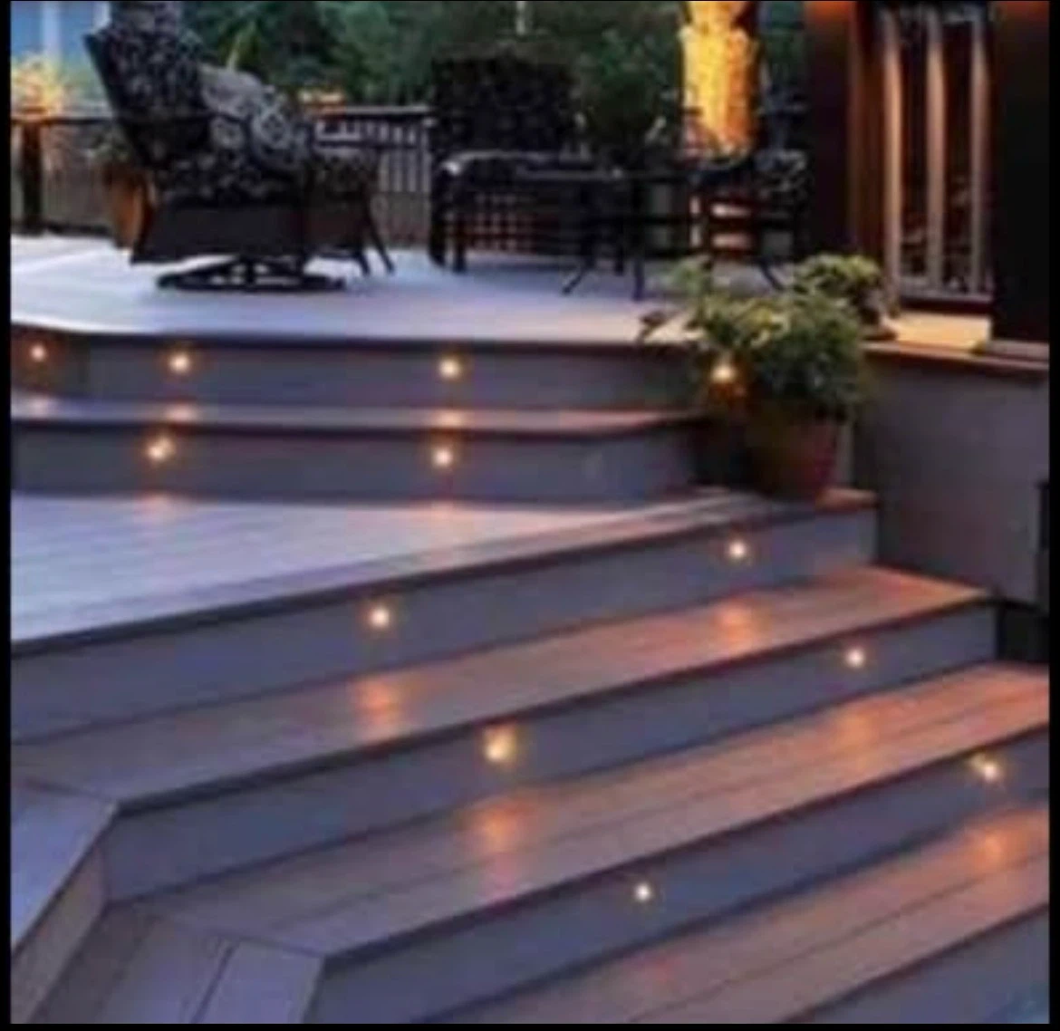 8 Pack Warm White LED Deck Lights - photo 2
