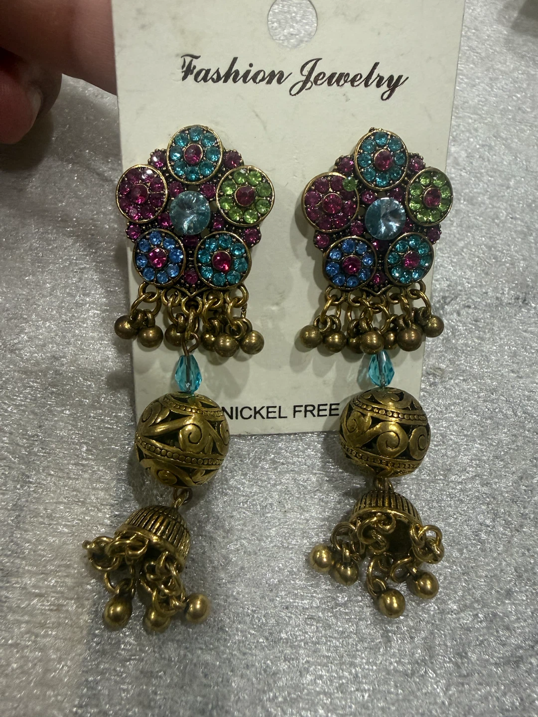 Fashion Jewelry Jhumka Earrings - photo 2