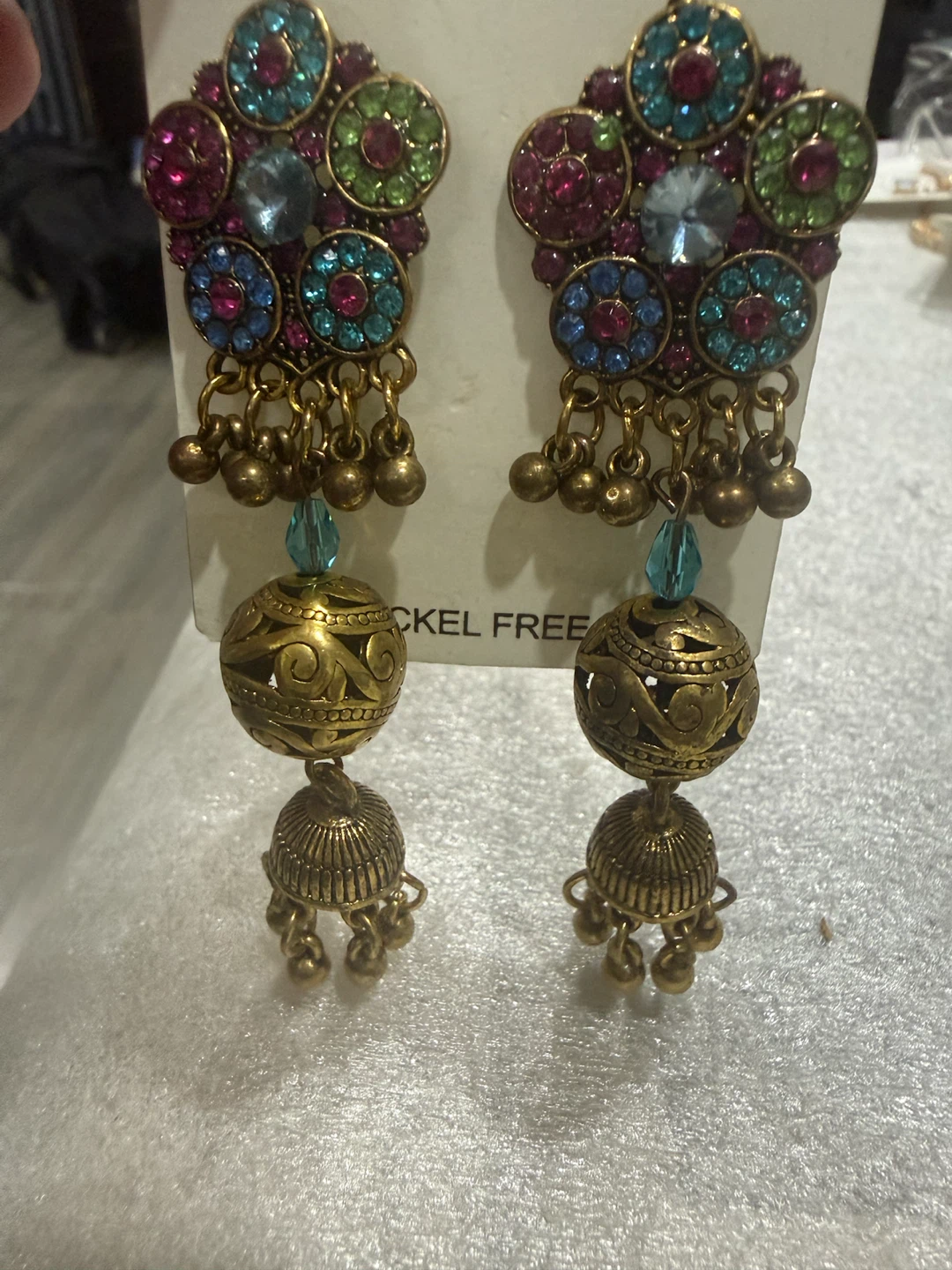 Fashion Jewelry Jhumka Earrings - photo 3