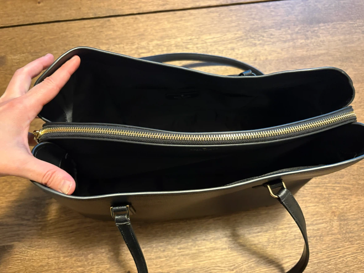 Kate Spade Black Leather Tote Bag - photo 2