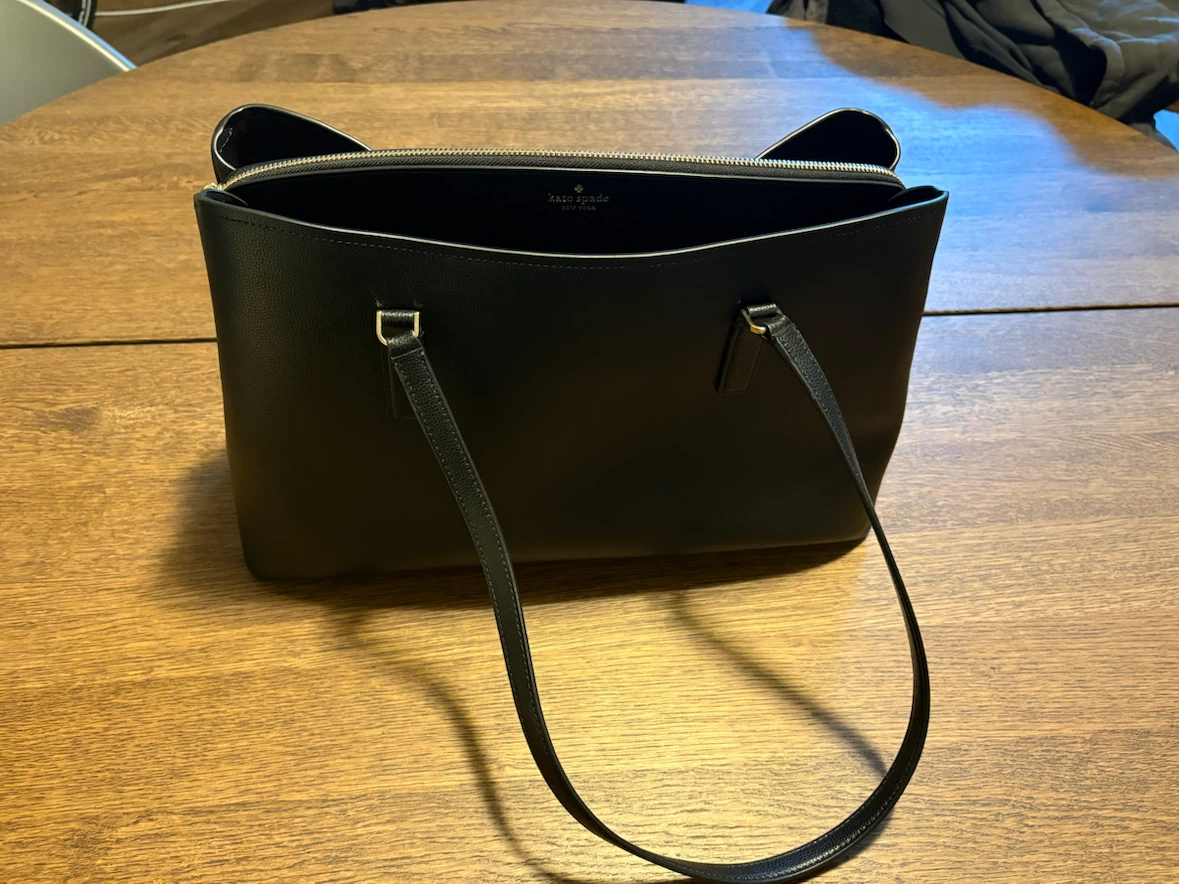 Kate Spade Black Leather Tote Bag - photo 3