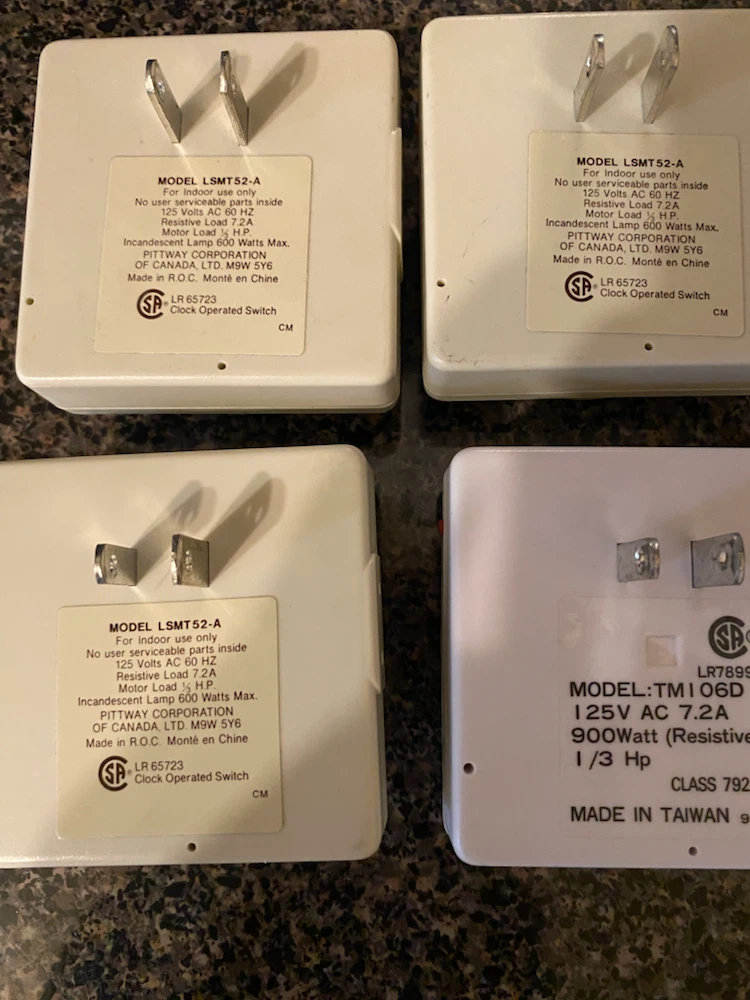 4 ORIGINAL Mechanical 24 hoist Timers - photo 4