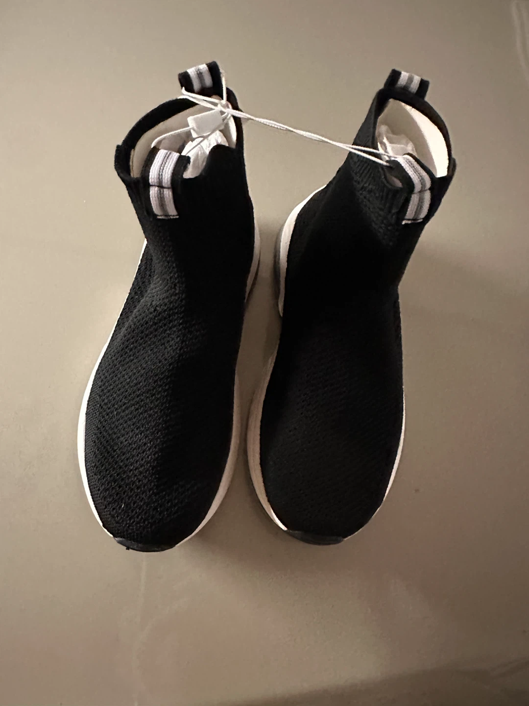 Zara Knit High-Top Sneakers - photo 4