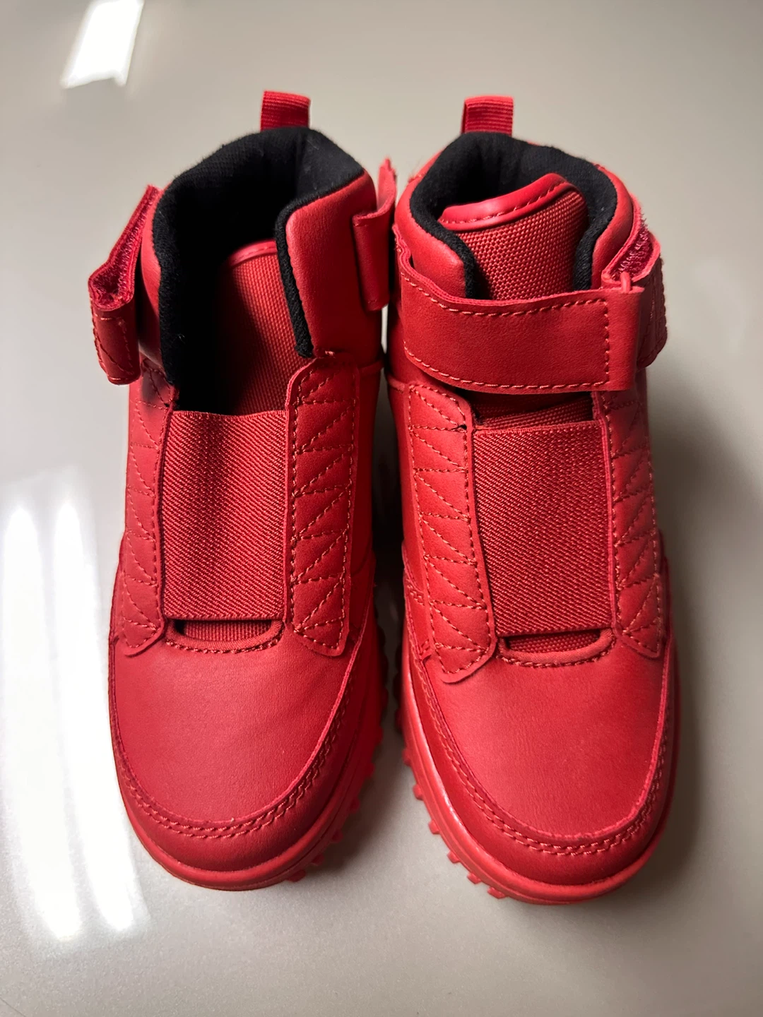 ZARA Kids Red High-Top Sneakers Size 30/31