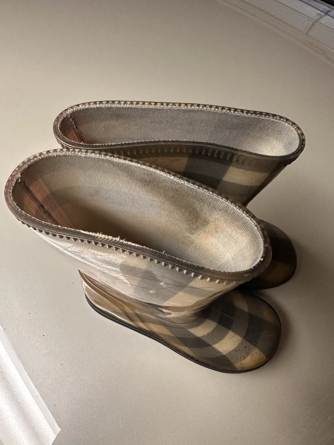 Burberry Nova Check Rain Boots - photo 4