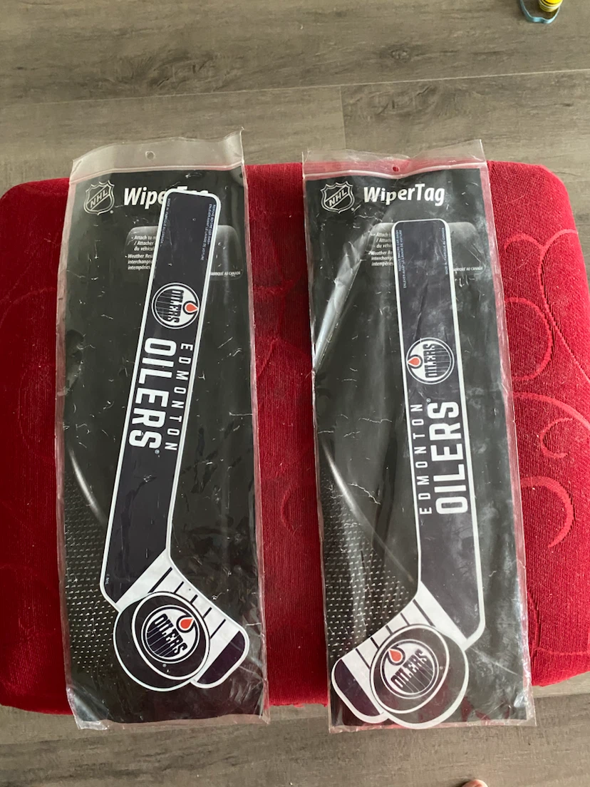 Edmonton Oilers NHL WiperTag Car Accessories