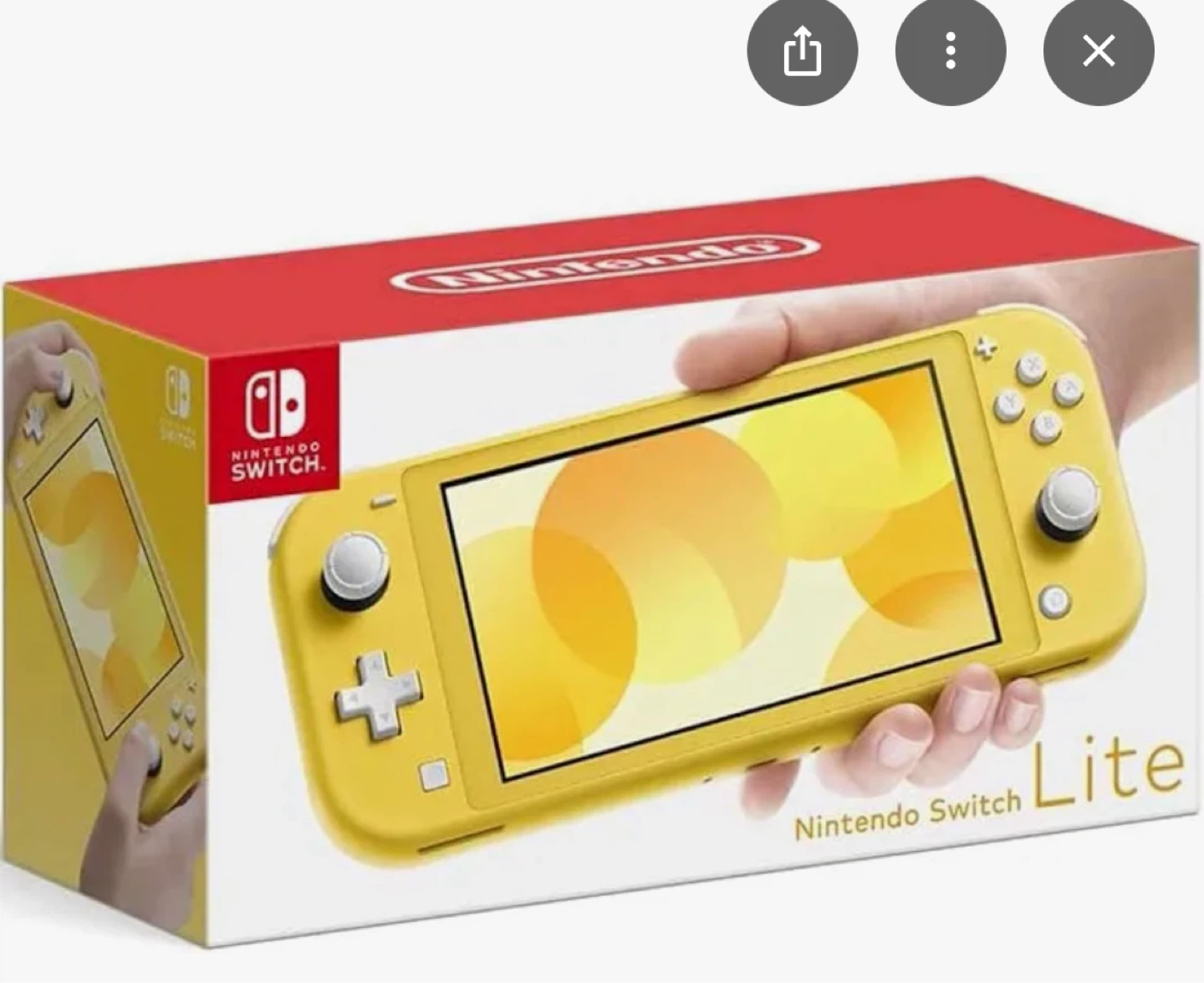 Nintendo Switch Lite Yellow