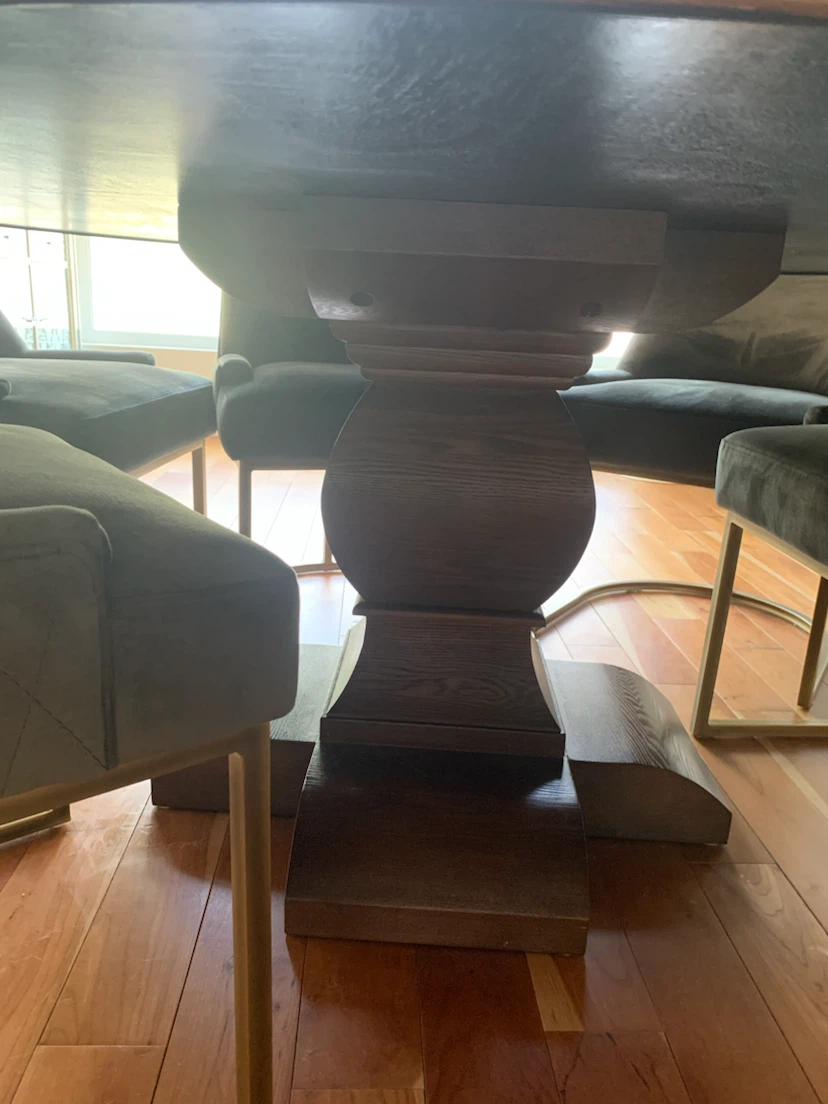 Dining table and chairs - photo 3