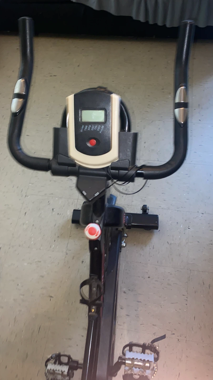 Black Sport Speed Spinning Exercise Bike - photo 2