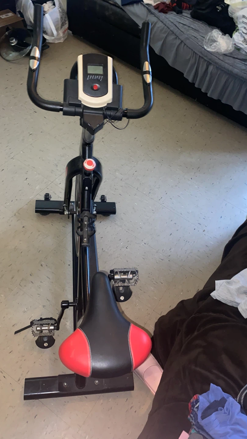 Black Sport Speed Spinning Exercise Bike - photo 3