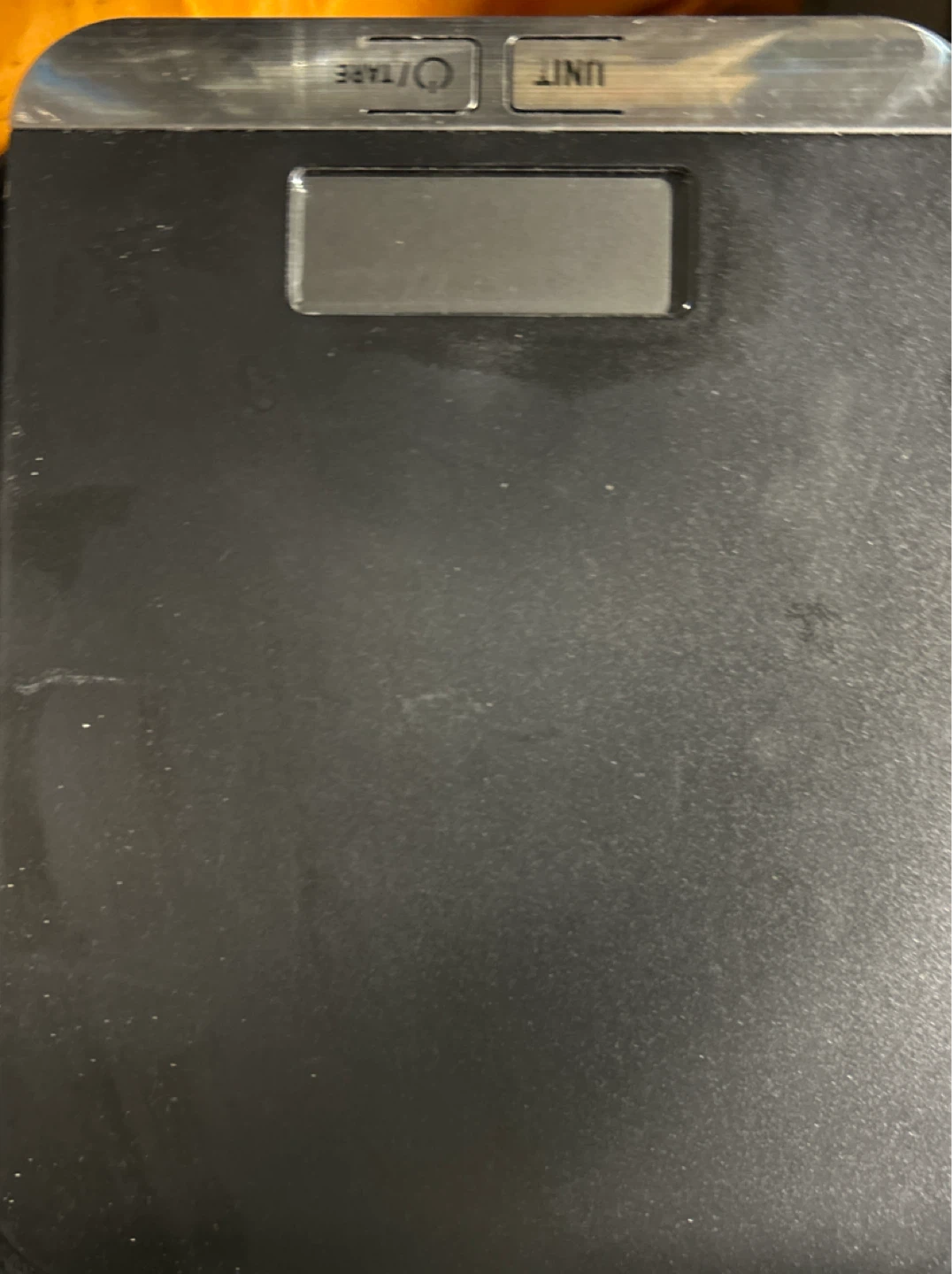Black Digital kitchen Scale