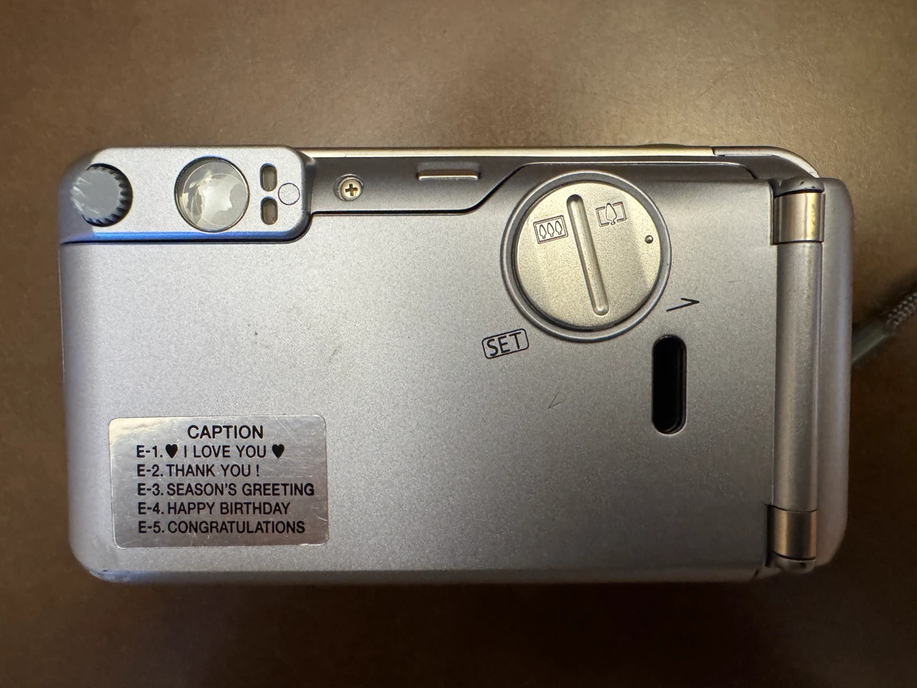 Canon Sure Shot 130u Caption Camera - photo 4